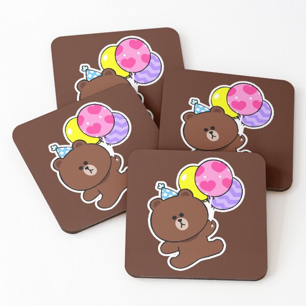 Item preview, LINE Friends brown bear designed and sold by Billy Morfo™.