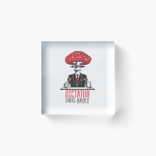 Item preview, Dictator ends badly. #1 designed and sold by sarabeevart.