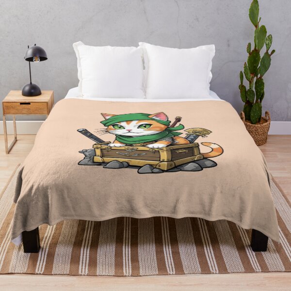 Item preview, Chest Discovered – Curious Cat Strikes Gold designed and sold by Babayaa.