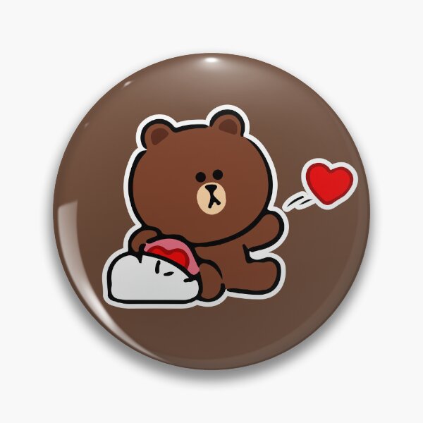 Item preview, LINE Friends brown bear designed and sold by Billy Morfo™.