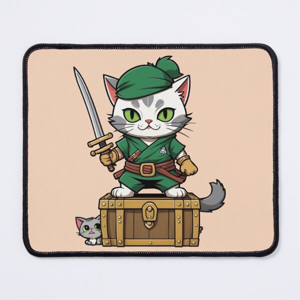 Item preview, Cat of Fortune – Guarding the Gold designed and sold by Babayaa.