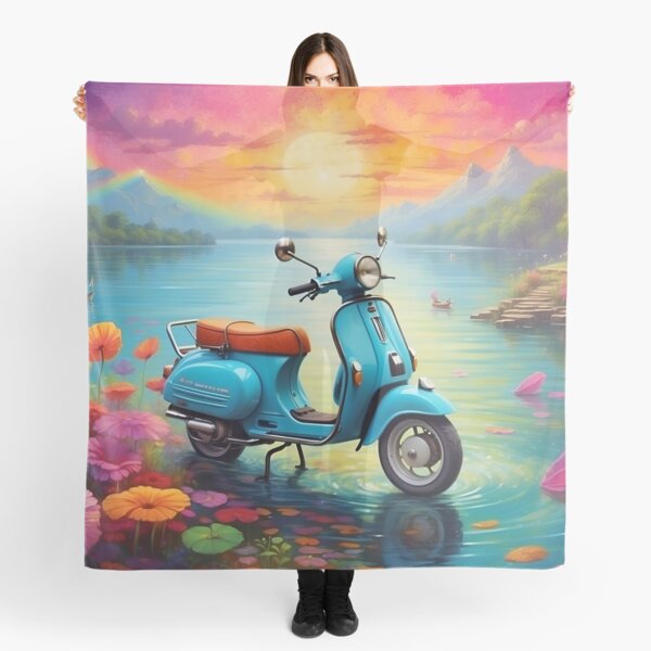 Item preview, Vintage dream Over the Enchanted Lake designed and sold by DanielBDesigns.