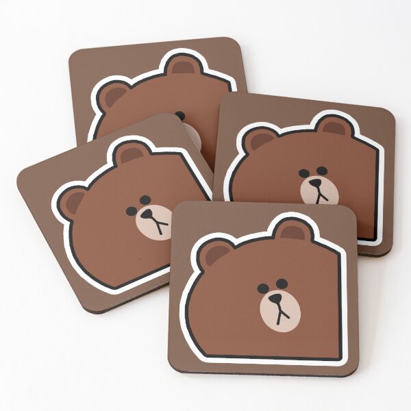 Item preview, LINE Friends brown bear designed and sold by Billy Morfo™.