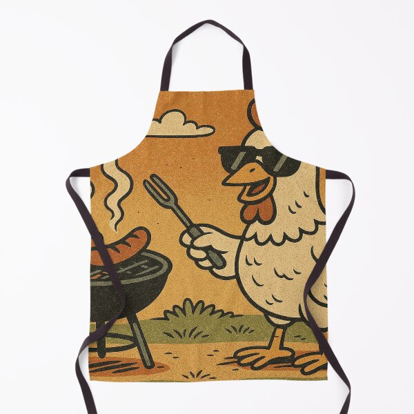 Item preview, License to grill, funny chicken designed and sold by Mauswohn.