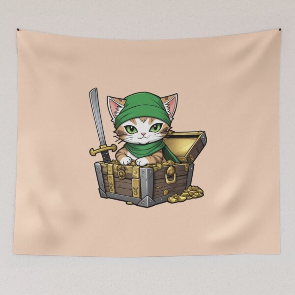 Item preview, Meowgic Treasure – A Cat’s Greatest Find designed and sold by Babayaa.