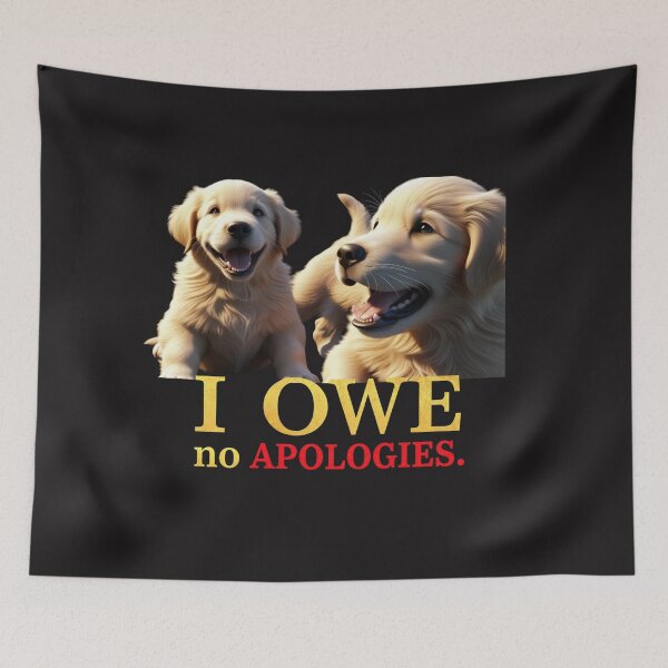 Item preview, BOLD “I OWE NO APOLOGIES” STATEMENT T-SHIRT – Empowerment Tee | Trendy Self-Confidence Shirt. designed and sold by Mikel-empire.