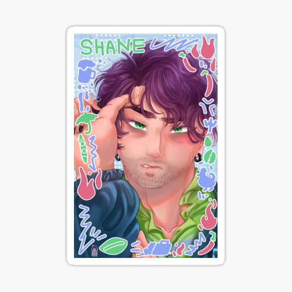 Aperçu de l'œuvre Stardew Valley : Illustration photo de Shane créée et vendue par Asophia-Mills.