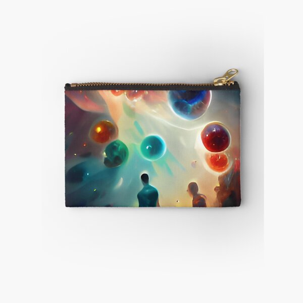 Item preview, Mystical Abstract Dreamscape with Floating Orbs designed and sold by Amr Siam.