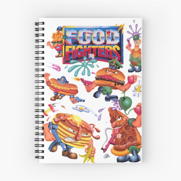 Item preview, Food Fighters Action Figures HD designed and sold by Retr0Tshirts.