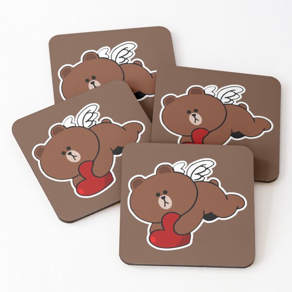 Item preview, LINE Friends brown bear designed and sold by Billy Morfo™.