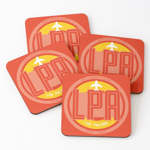 Artikelvorschau, Airport Badge Sticker LPA Las Palmas entworfen und verkauft von avionuts.