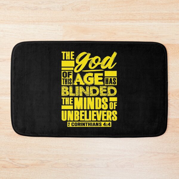 Item preview, 2 Corinthians 4:4 The god Of This Age Has Blinded The Minds Of Unbelievers designed and sold by plushism.