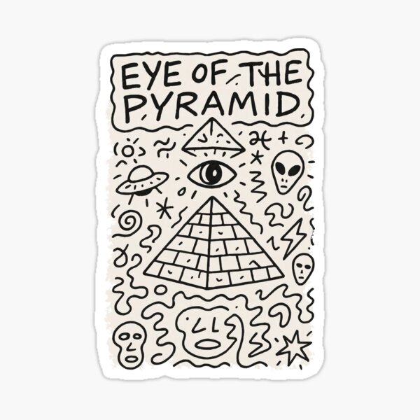 Eye of the Pyramid Sticker