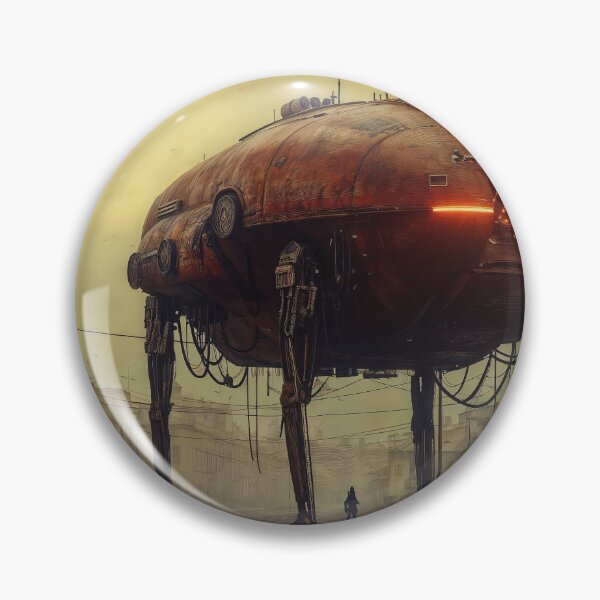 Item preview, utopia punk futuristic foggy town machines robotics european Poland | dejco.art designed and sold by dejco.art.