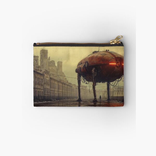 Item preview, utopia punk futuristic foggy town machines robotics european Poland | dejco.art designed and sold by dejco.art.