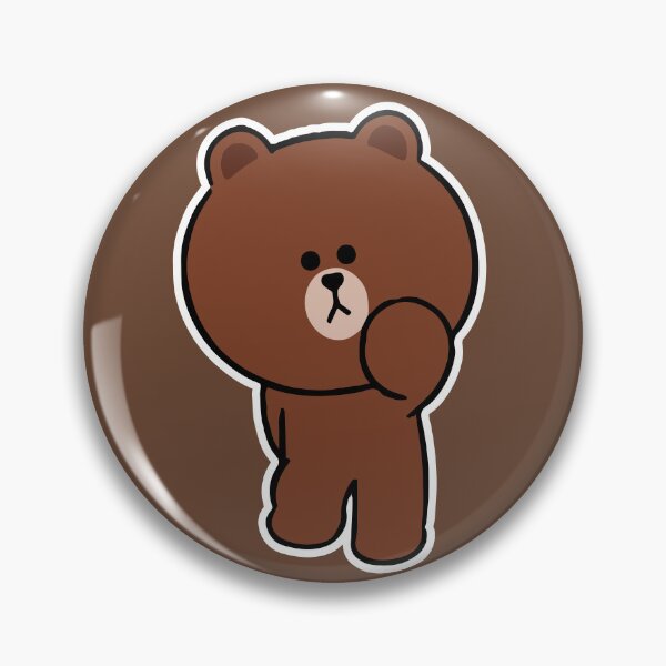 Item preview, LINE Friends brown bear designed and sold by Billy Morfo™.
