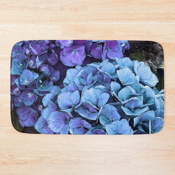 Item preview,  Blue Hydrangea Flowers designed and sold by Nicola Morgan.