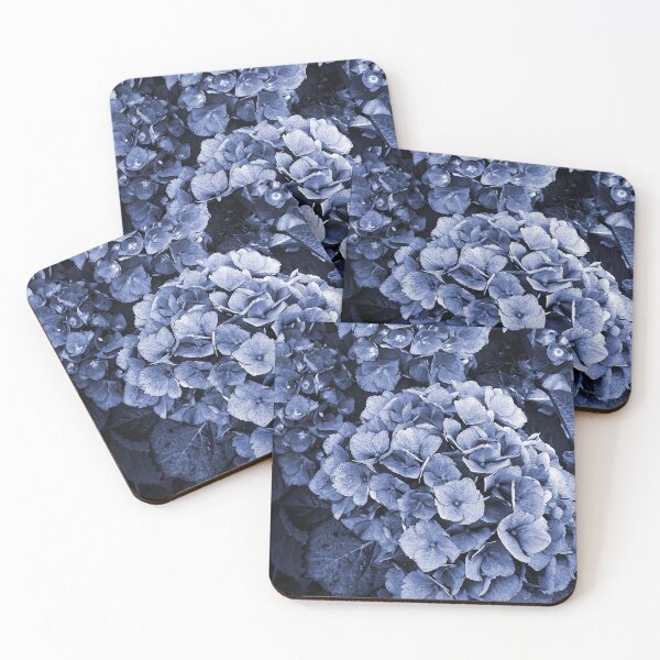 Item preview, Light Blue Hydrangea Flowers designed and sold by Nicola Morgan.
