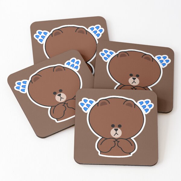 Item preview, LINE Friends brown bear designed and sold by Billy Morfo™.