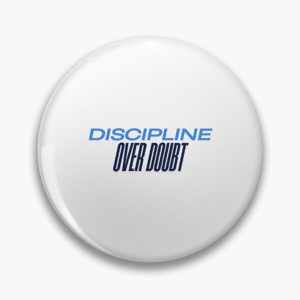 Item preview, Discipline Over Doubt – Mindset Over Excuses Tee T-shirt designed and sold by MGR LABEL.