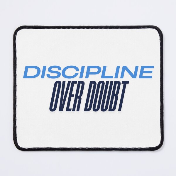 Item preview, Discipline Over Doubt – Mindset Over Excuses Tee T-shirt designed and sold by MGR LABEL.