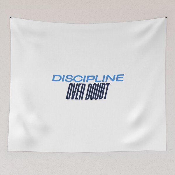 Item preview, Discipline Over Doubt – Mindset Over Excuses Tee T-shirt designed and sold by MGR LABEL.