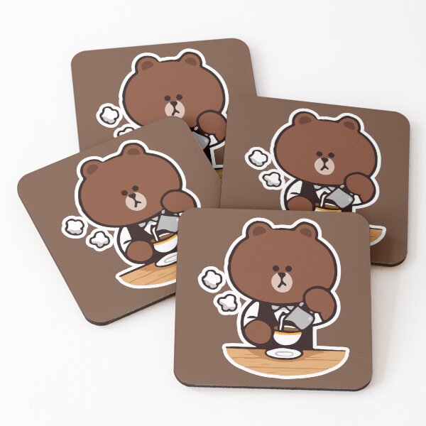 Item preview, LINE Friends brown bear designed and sold by Billy Morfo™.