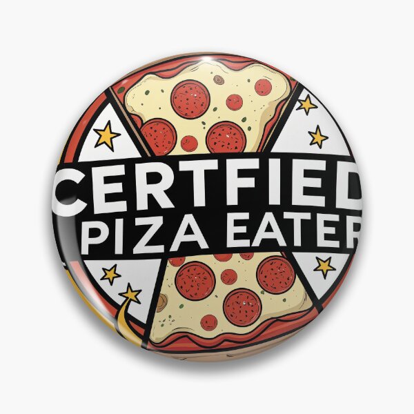 Item preview, Comedor de pizza certificado – Flames designed and sold by AIStarDesigns.