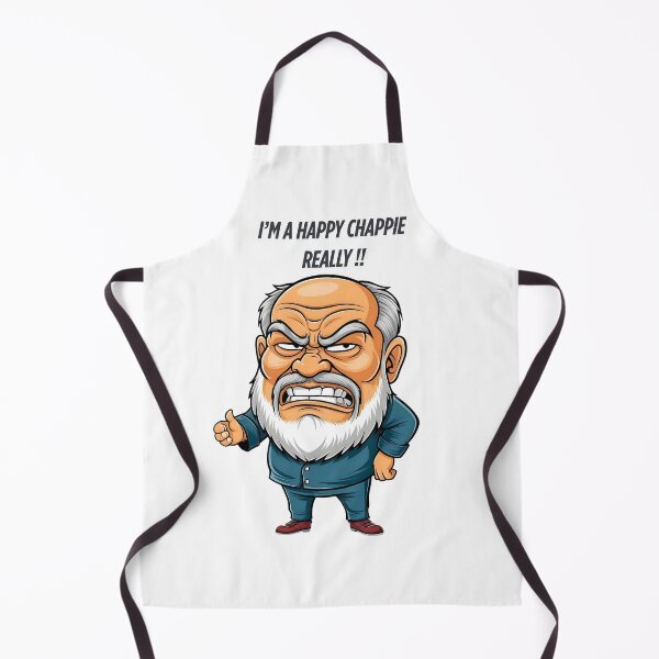 Item preview, I'm a Happy Chappie (Don't Believe It!) designed and sold by ValhallaPrint.