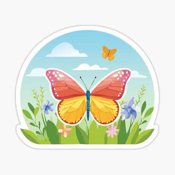 Artikel-Vorschau von Fliegender Schmetterling und Natur, designt und verkauft von Usmon98.