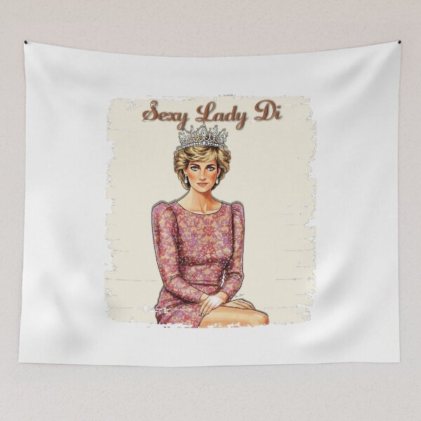 Item preview, Sexy Lady Di Retro designed and sold by Hen-C-Art.
