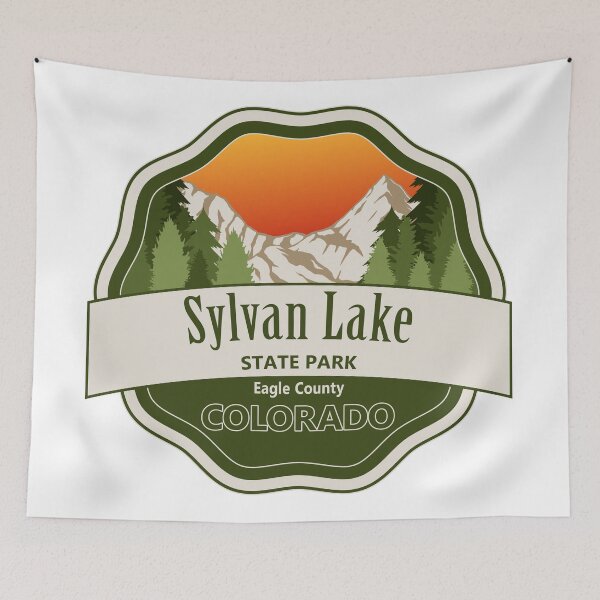 Item preview, Sylvan Lake State Park, Eagle county, Colorado designed and sold by Wanderful-roads.