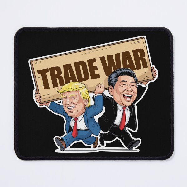 Item preview, Donald Trump Xi Jinping Trade War designed and sold by plushism.