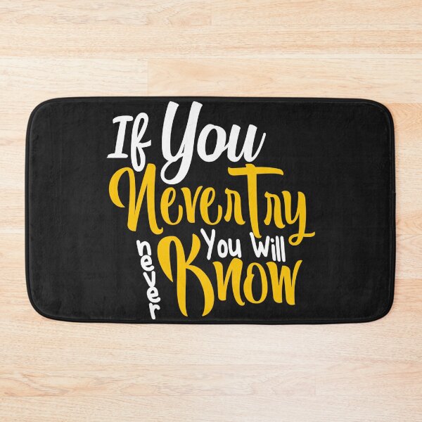 Item preview, If Tou Never Try... designed and sold by Lukars77.