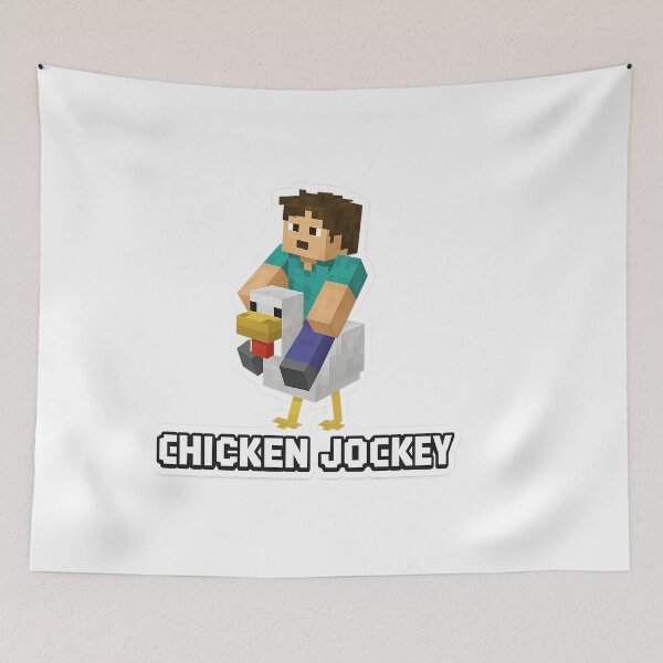 Item preview, Chicken Jockey Minecraft designed and sold by Day Dreamer.