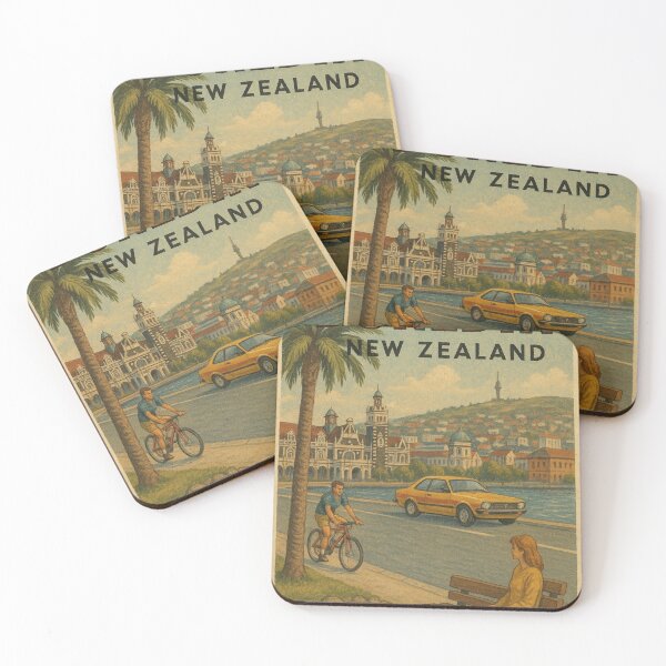Item preview, Dunedin Waterfront – Coastal Promenade and Historic Skyline designed and sold by Aryabek.