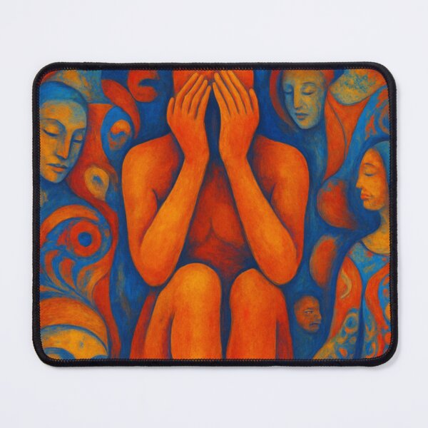 Item preview, Intertwined emotions in a whirl of color designed and sold by Sigtrix.