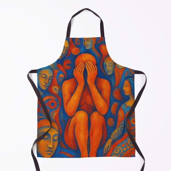 Item preview, Intertwined emotions in a whirl of color designed and sold by Sigtrix.