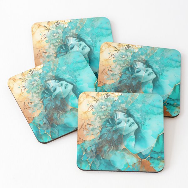 Item preview, Woman in Turquoise designed and sold by Jessielee72.