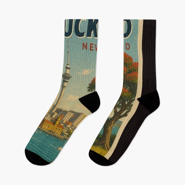 Item preview, Auckland New Zealand – Sky Tower and Pohutukawa View designed and sold by Aryabek.