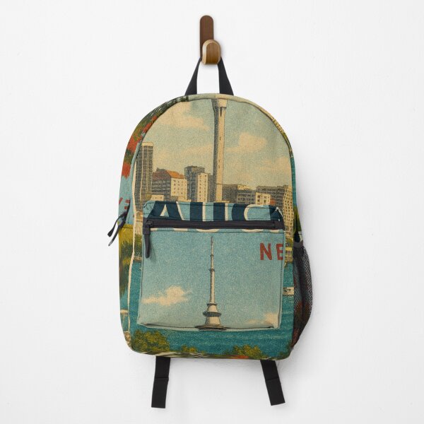Item preview, Auckland New Zealand – Sky Tower and Pohutukawa View designed and sold by Aryabek.
