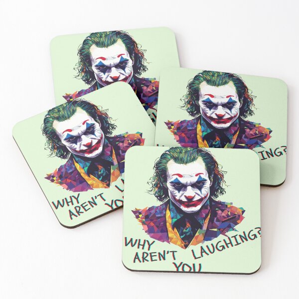 Item preview, The Joker - Why Aren't You Laughing designed and sold by MemeHodlr.