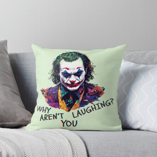 Item preview, The Joker - Why Aren't You Laughing designed and sold by MemeHodlr.