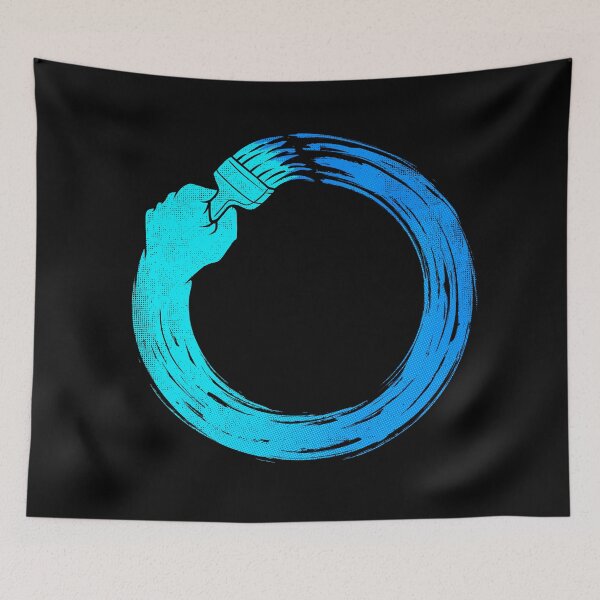 Item preview, Create Yourself | Japanese Enso Paint Circle Enzo designed and sold by Gamma-Ray.