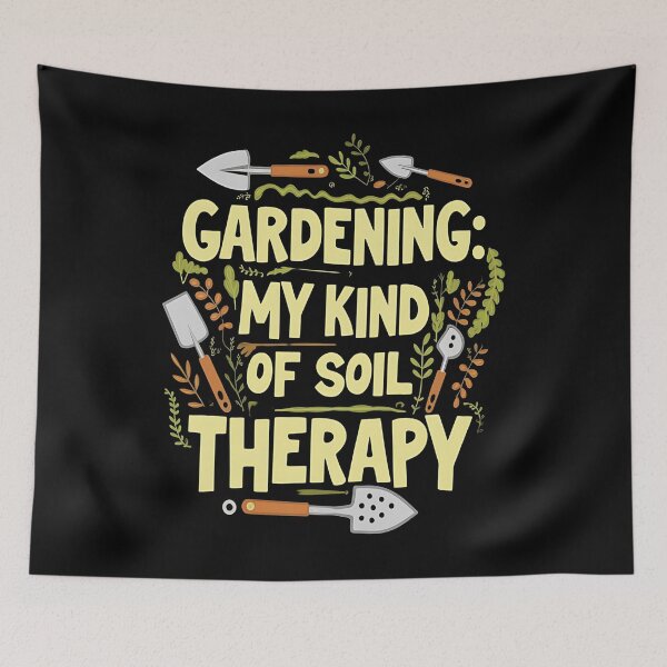 Item preview, My kind of soil therapy - The gardening effect - Gardening lifestyle - Just do gardening - Gardening for all - I love gardening designed and sold by JansenGS.