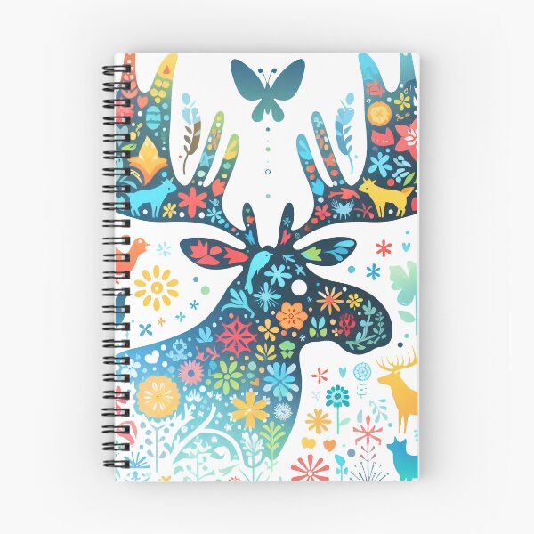 Item preview, Scandinavian Folk art - Moose Head  designed and sold by FOLK ART FUSION.
