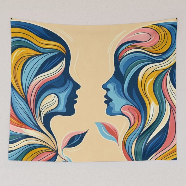 Item preview, Abstract faces and lines designed and sold by Sigtrix.