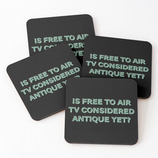 Item preview, Is Free to air TV considered antique yet? designed and sold by Nomad-Maynard.