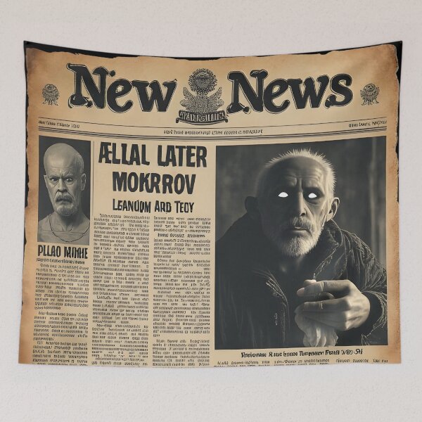 Item preview, devil news designed and sold by aliraweb.
