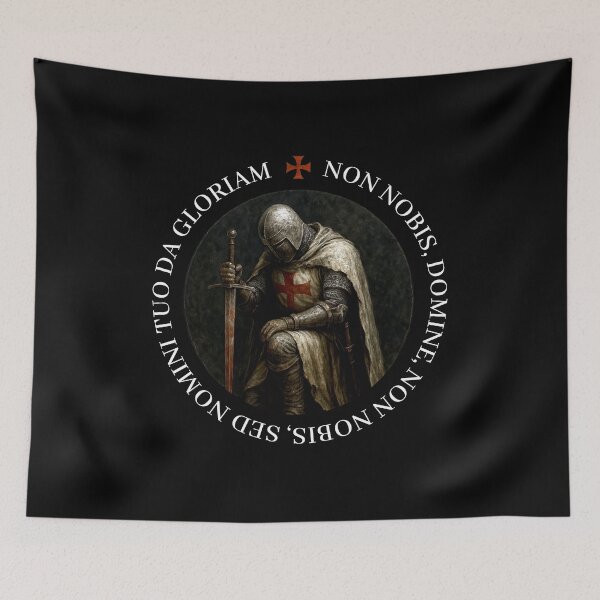 Item preview, Crusader Templar Warrior Art – Medieval Knight Aesthetic Design designed and sold by Arturo Vivo.